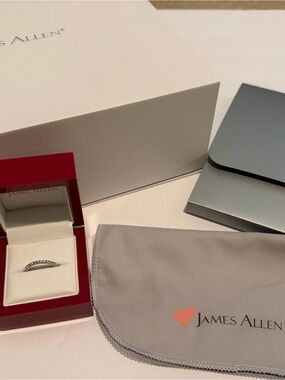 James Allen Eternity Diamond Band, 0.75 carats, size 7